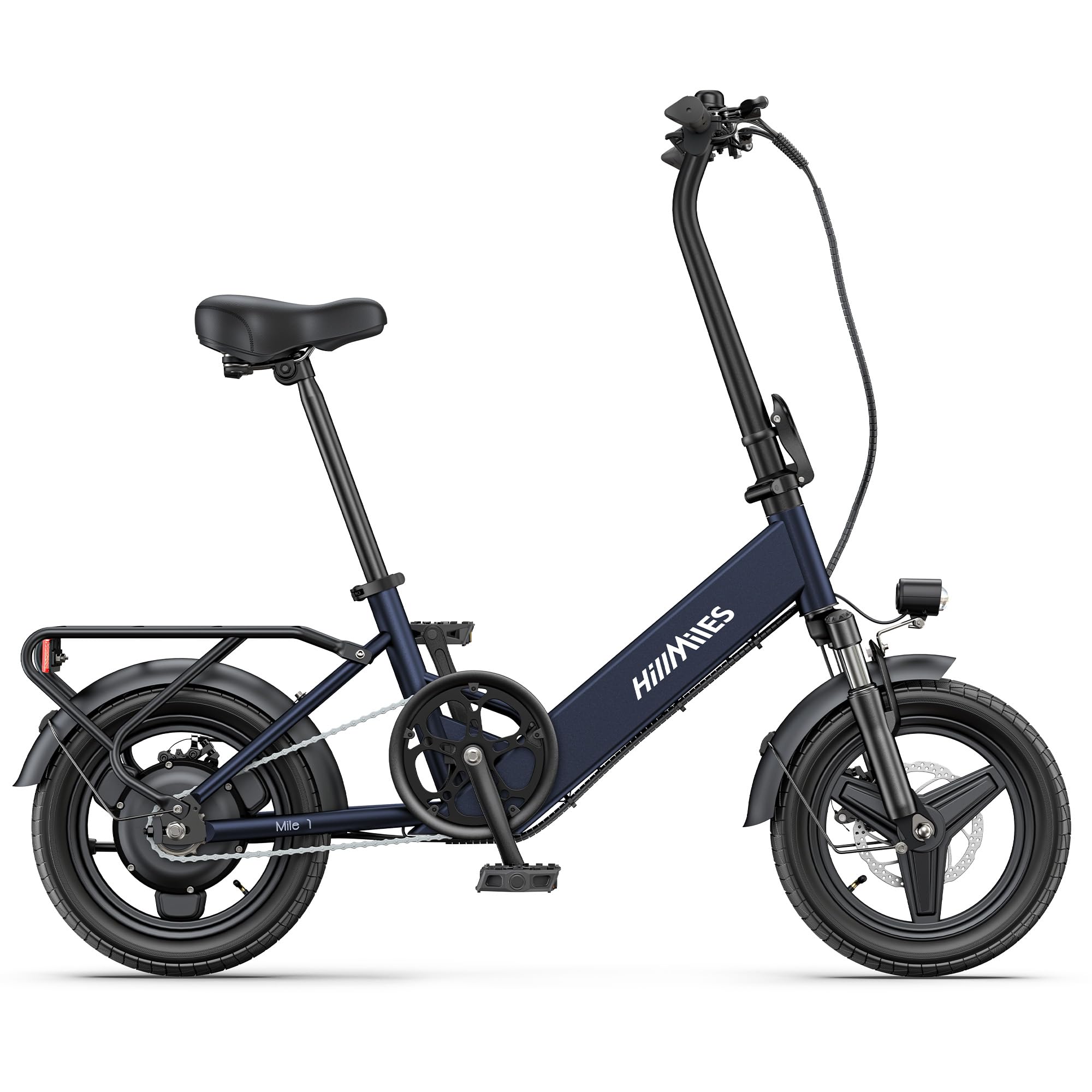 miles kinderfahrrad HillMiles Mile 1 E-Bike, 36V 10,4Ah Akku, 14 x 2 Zoll Reifen, 25km/h Geschwindigkeit und 40-65km Reichweite, Elektrofahrrad für Stadtfahrten, IP65 Wasserdicht (Blau) Sport & Freizeit Cycling Anti-slip Full Finger script=group_override:id=260826:value=5000:qty=2 COLOUR:Multi Navy