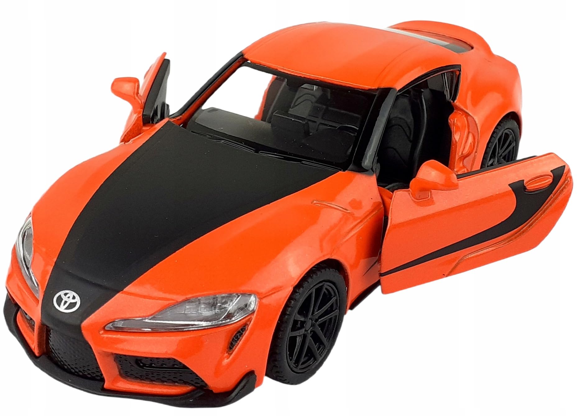 TOYOTA SUPRA Plasma Orange 2020 RMZ 1:32 Scale Diecast Model