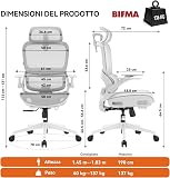 B100 Rete Lombare Adattivo Bianco foto 3