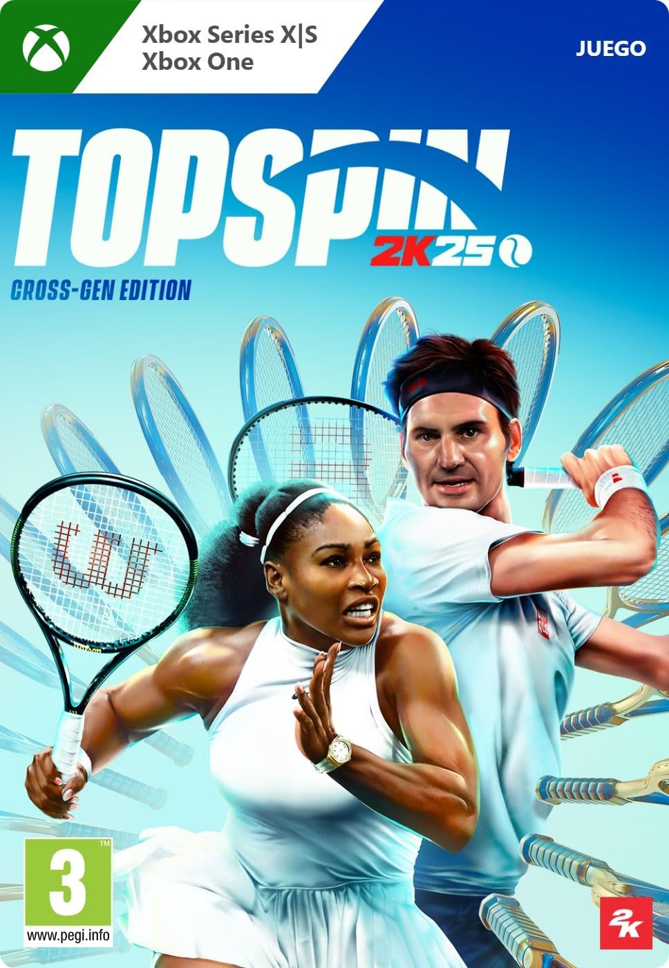 TopSpin 2K25: Cross-Gen | Xbox One/Series X|S - Codice de descarga