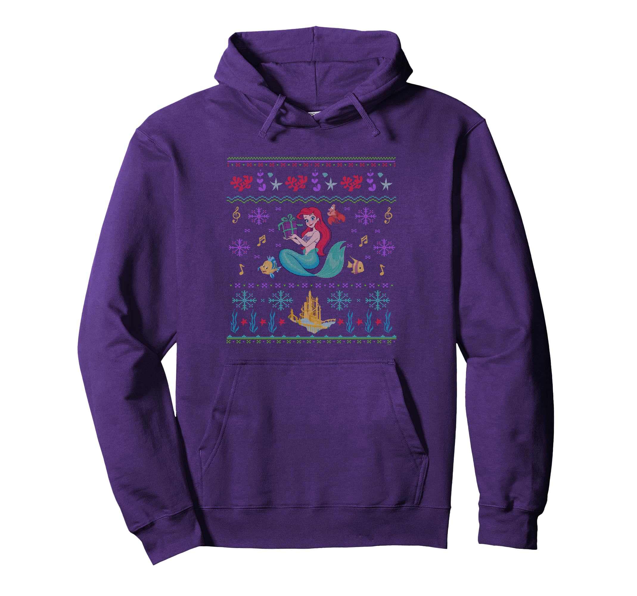 Sweat à capuche Ariel pour cadeau de Noël : le pull Disney idéal sous le sapin