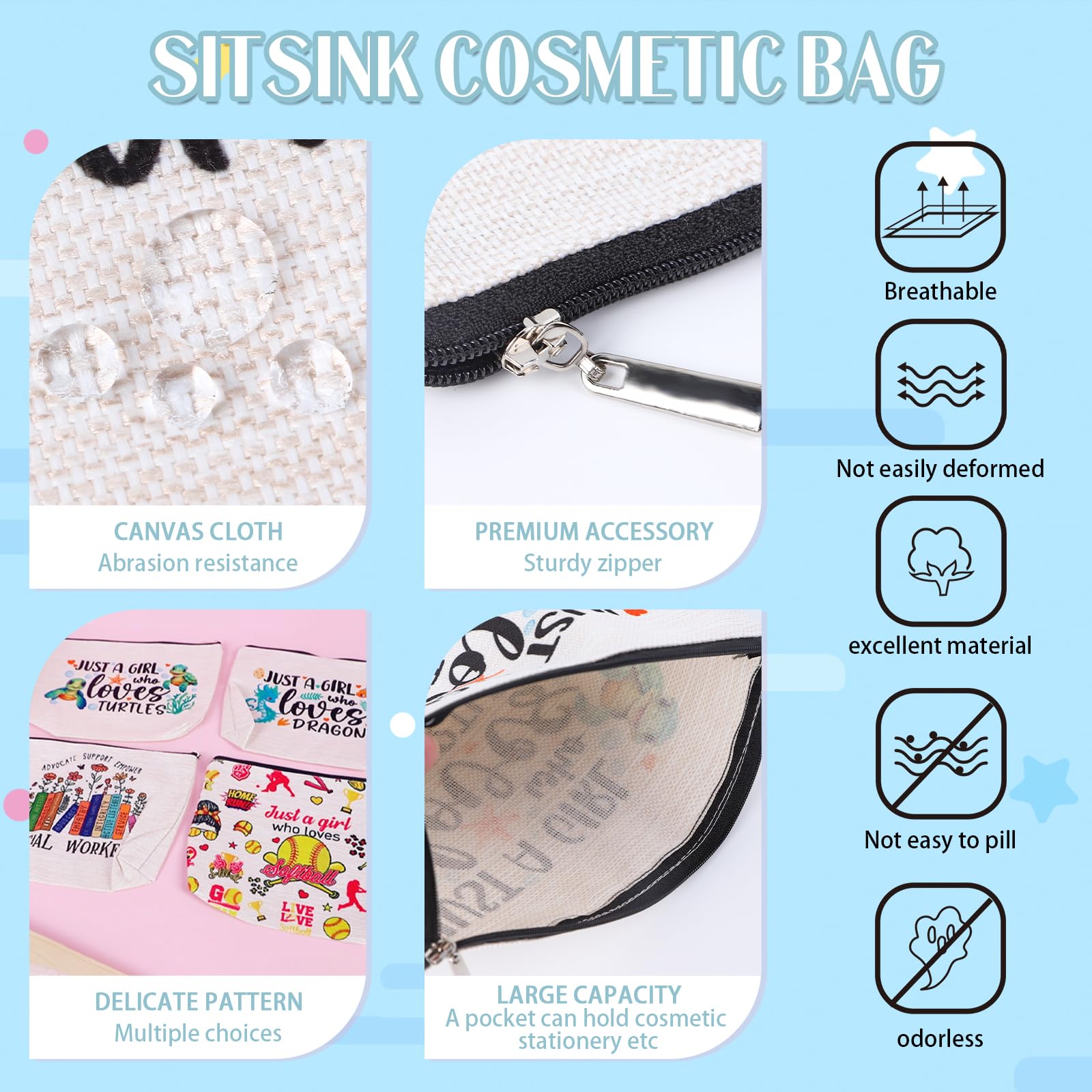 Sitsink School Psychologist Gifts Bags - Appreciation Gifts for School Psychologist Week Teacher Day Birthday Christmas for Women