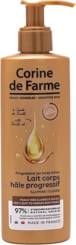 Corine de Farme - Leche hidratante DHA - Autobronceador natural progresivo - Man