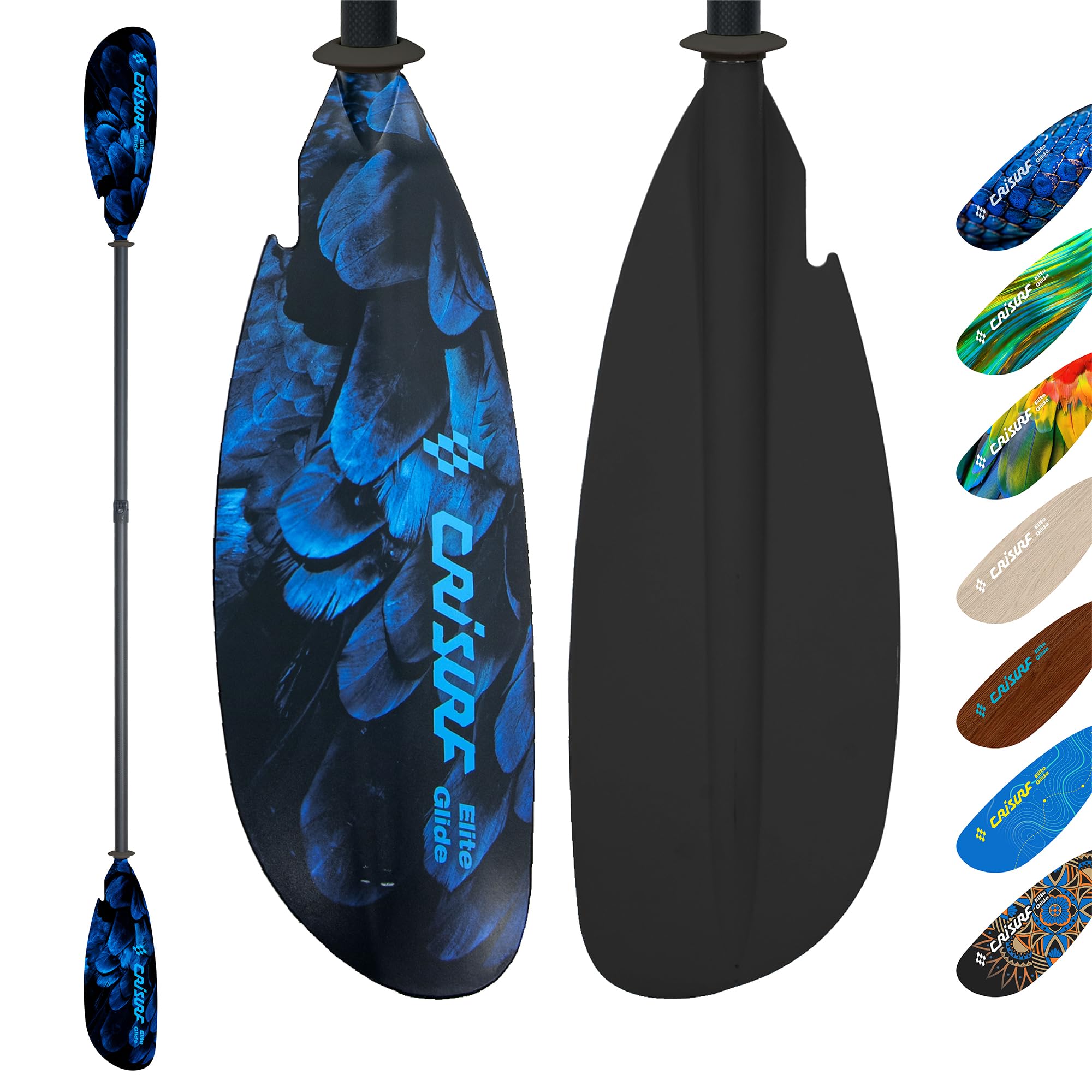 Performance Adjustable Kayak Paddle – Lightweight Carbon Fiber Shaft, Floating Design, Tool-Free Length &amp; Blade Angle Adjustment, Drip Rings for Kayak &amp; SUP