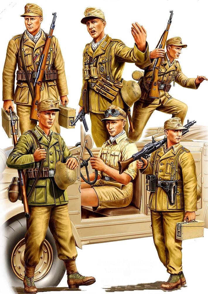 Hobby Boss Figurine Mignature German Africa Corps