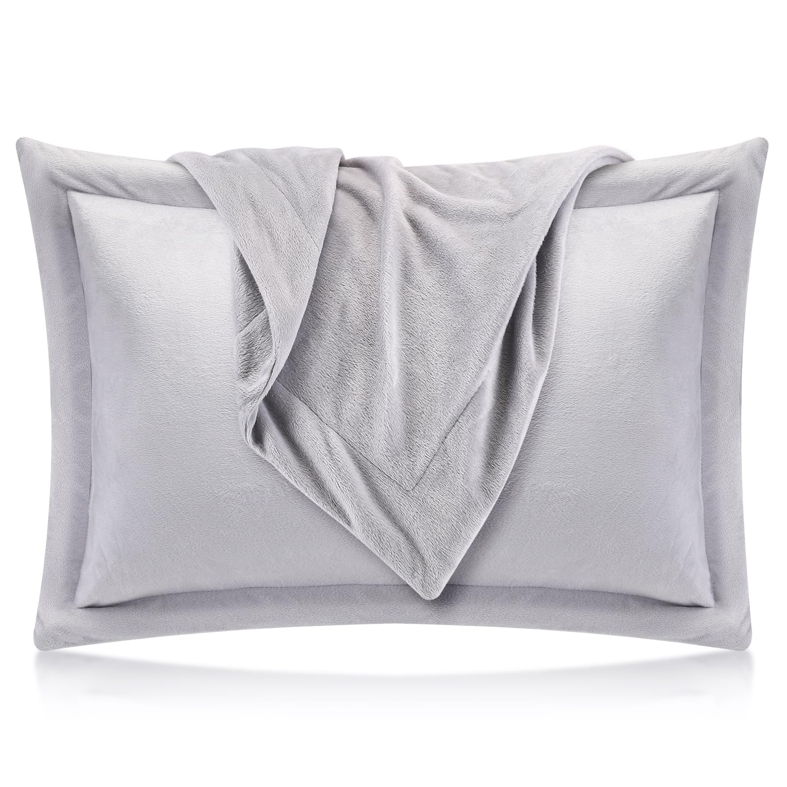 Amazon｜CLEKOD 枕カバー 冬 あったか 綿100 封筒式 ピローケース 毛布