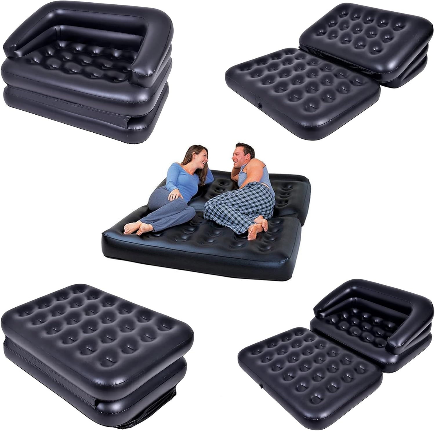 Crystals Multipurpose Sofa, Inflatable Sofa Bed, Blow Up Sofa, Air Sofa