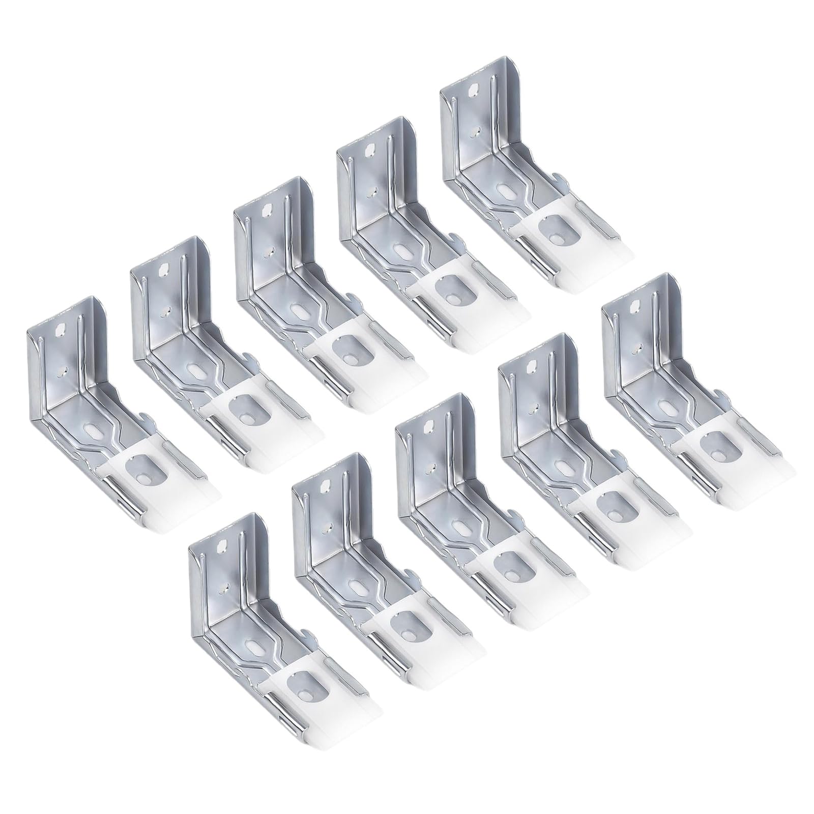 Poystng Zebras Shade Mounting Brackets, Metal Blinds Bracket Window Repair Set Heavy Duty for (72mm) Zebras Shade, Blinds Metal Mounting Brackets for