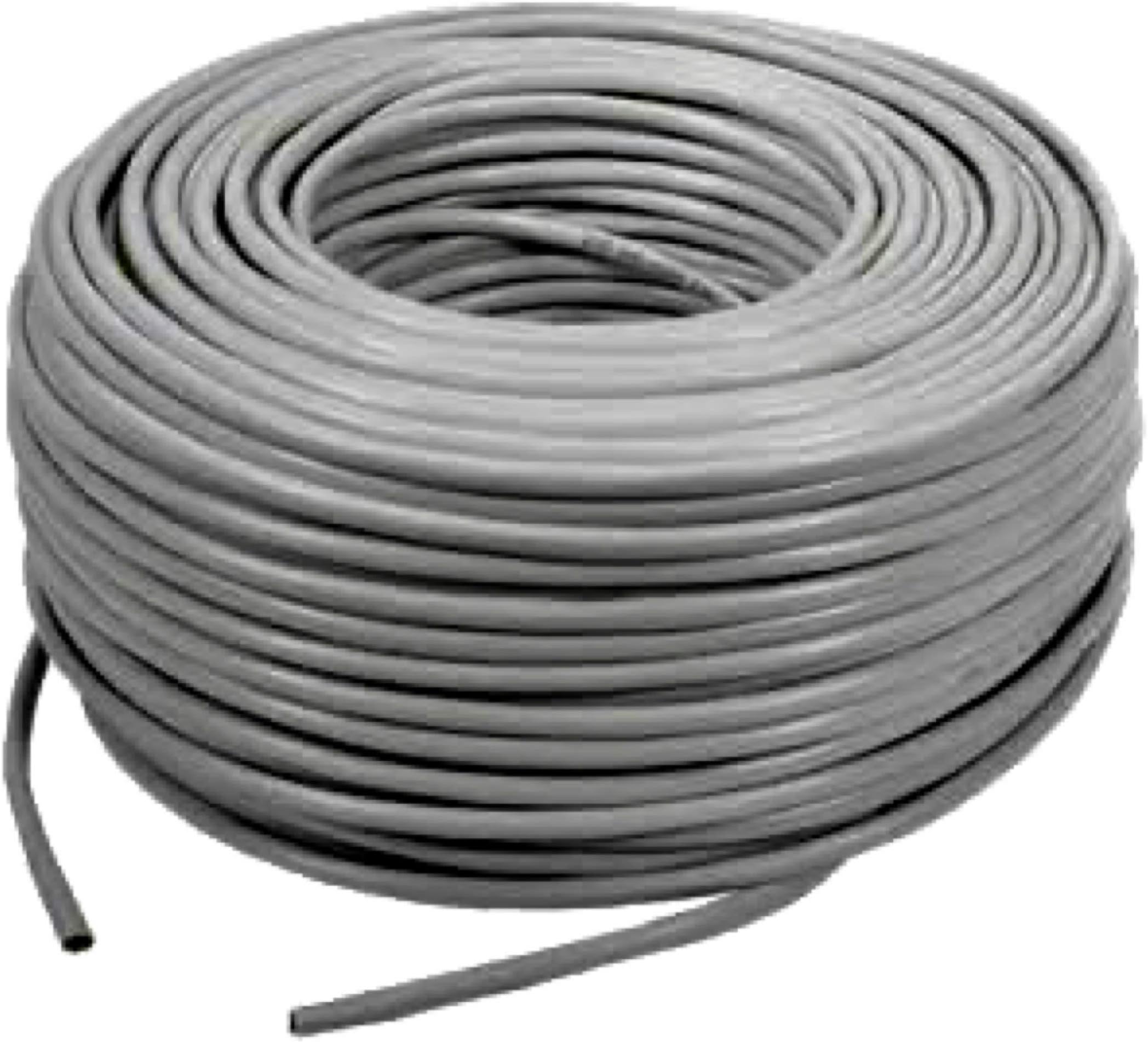 Live Tech CAT6 305 Meter Premium Network LAN Ethernet RJ45 CCTV Cooper Coated Aluminium Cable Extension Cord with Connectors - Blue