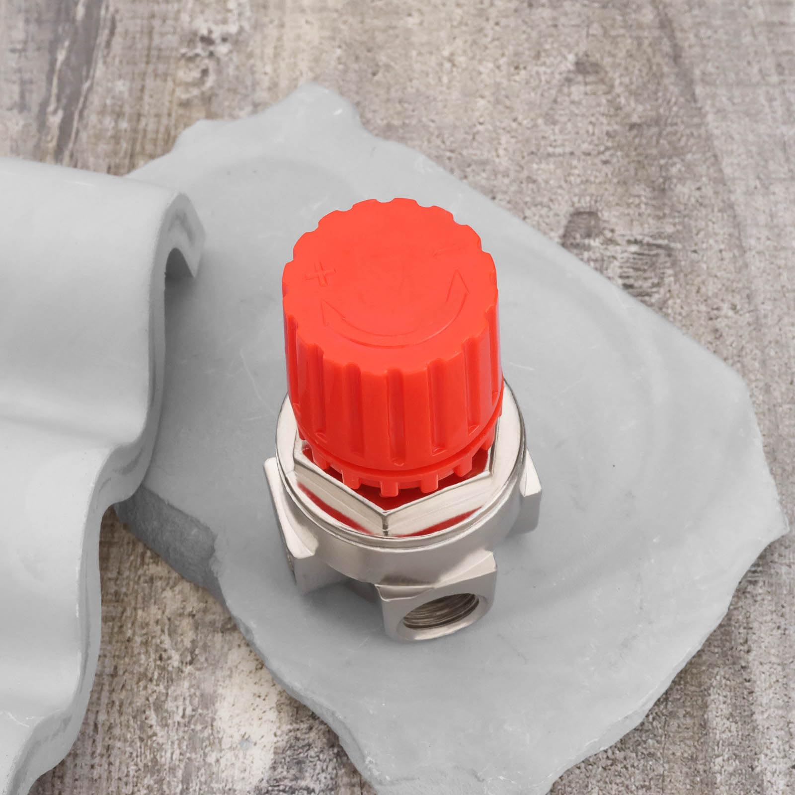 Regolatore Di Pressione Per Compressore 1/4" - 4 Fori, Compatibile Stanley, Husky E Altri