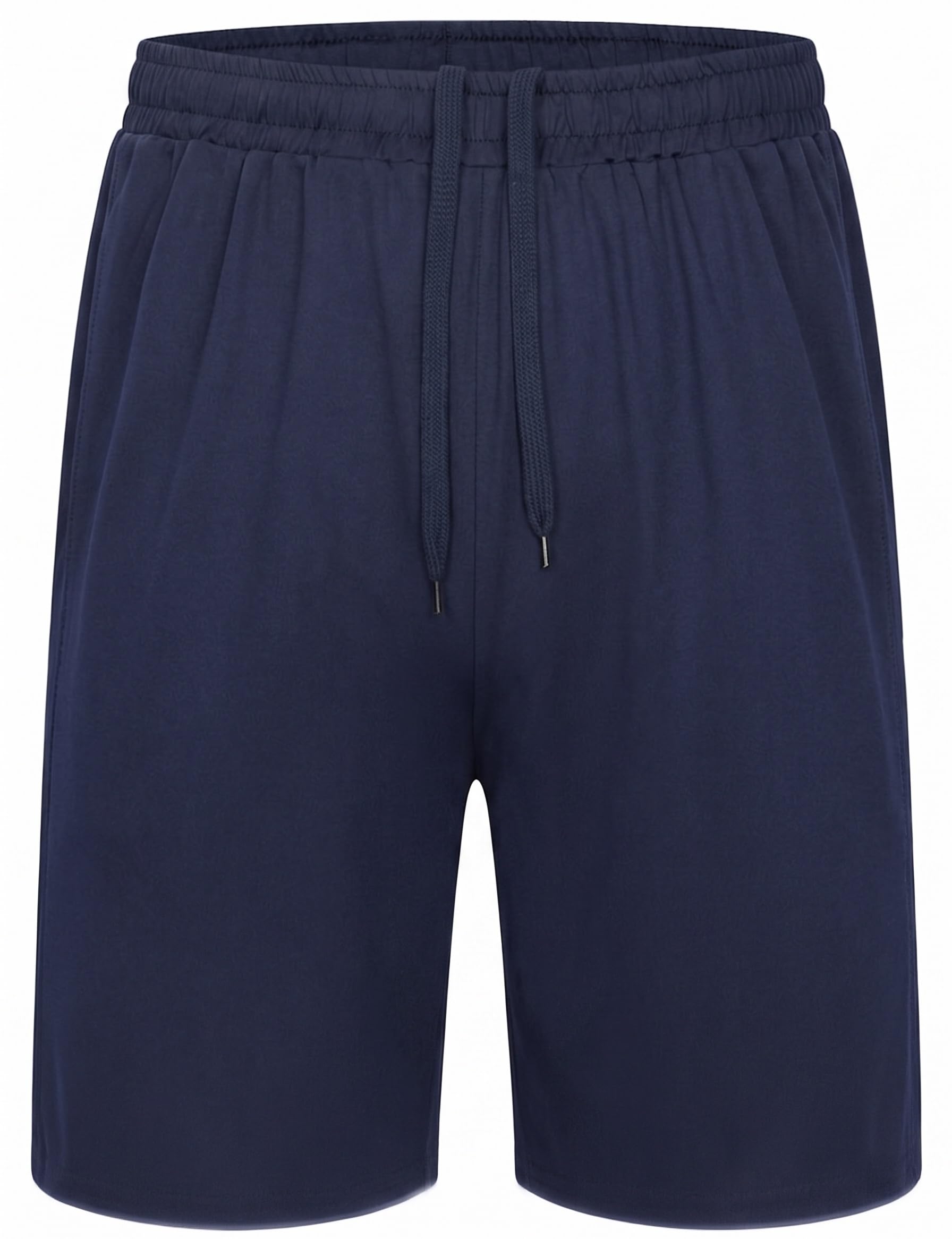 Marvmys Sportshorts Herren Kurz für Sommer Schnelltrocknend Laufshorts mit Kordelzug Ultraleicht Atmungsaktiv Trainingshose Gym Fitness Basketball Fussball Männer ohne Taschen Kontraststreifen