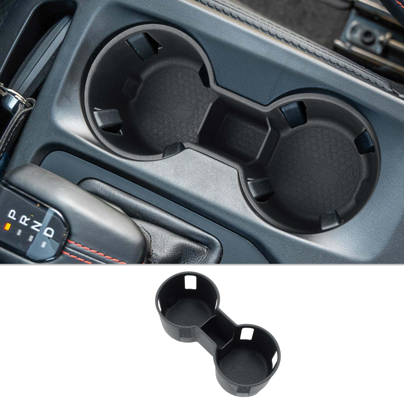 CDEFG Ranger T9 2025 kompatybilny z Ford Ranger T9 2023, 2024, 2025, Raptor Wildtrak XLT, uchwyt na napoje, samochodowy uchwyt na kubek, kubek z wodą, uchwyt na butelki, Ranger T9 2025