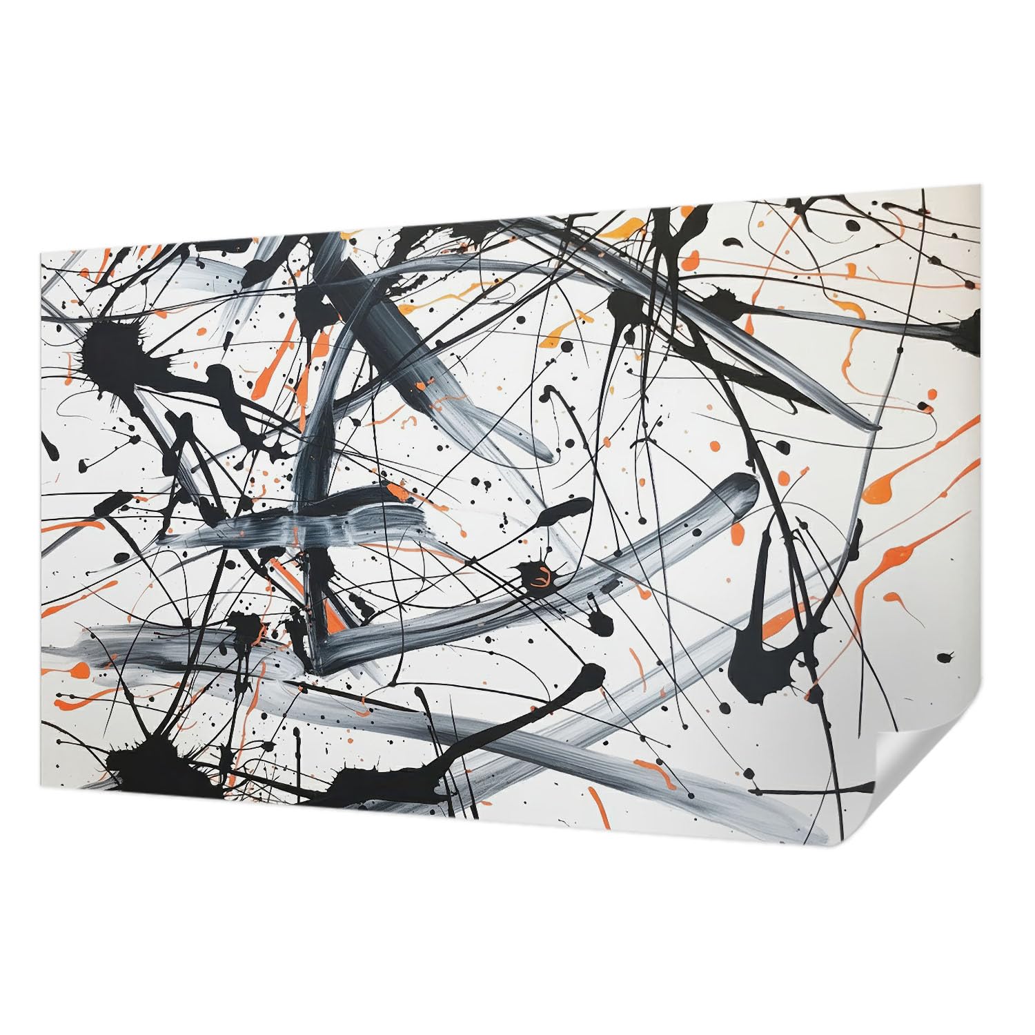 Papier Peint Autocollant Anti-Tache 416x254 cm - Rénovation Murale Facile