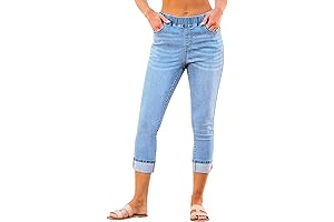 GRAPENT Pull On Jeans for Women: The Ultimate Capri Experience