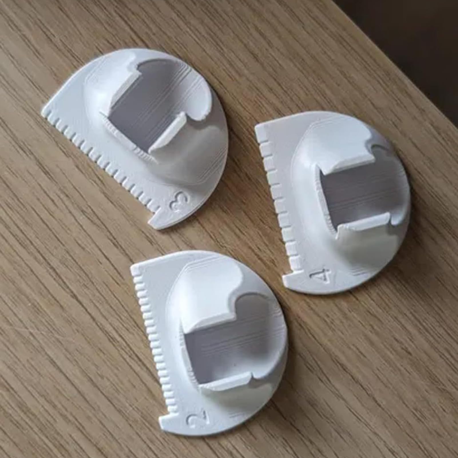 Jauge De Couture Réutilisable - 3 Gabarits Pour Points Réguliers, Coutures Droites/Incurvées