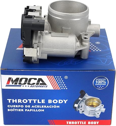 MOCA - Conjunto de cuerpo del acelerador de repuesto para Volkswagen 2007-2014 Beetle 2.5L, Golf Mk6 2.5L 2010-2014, 2007-2015 para Jetta 2.5L,