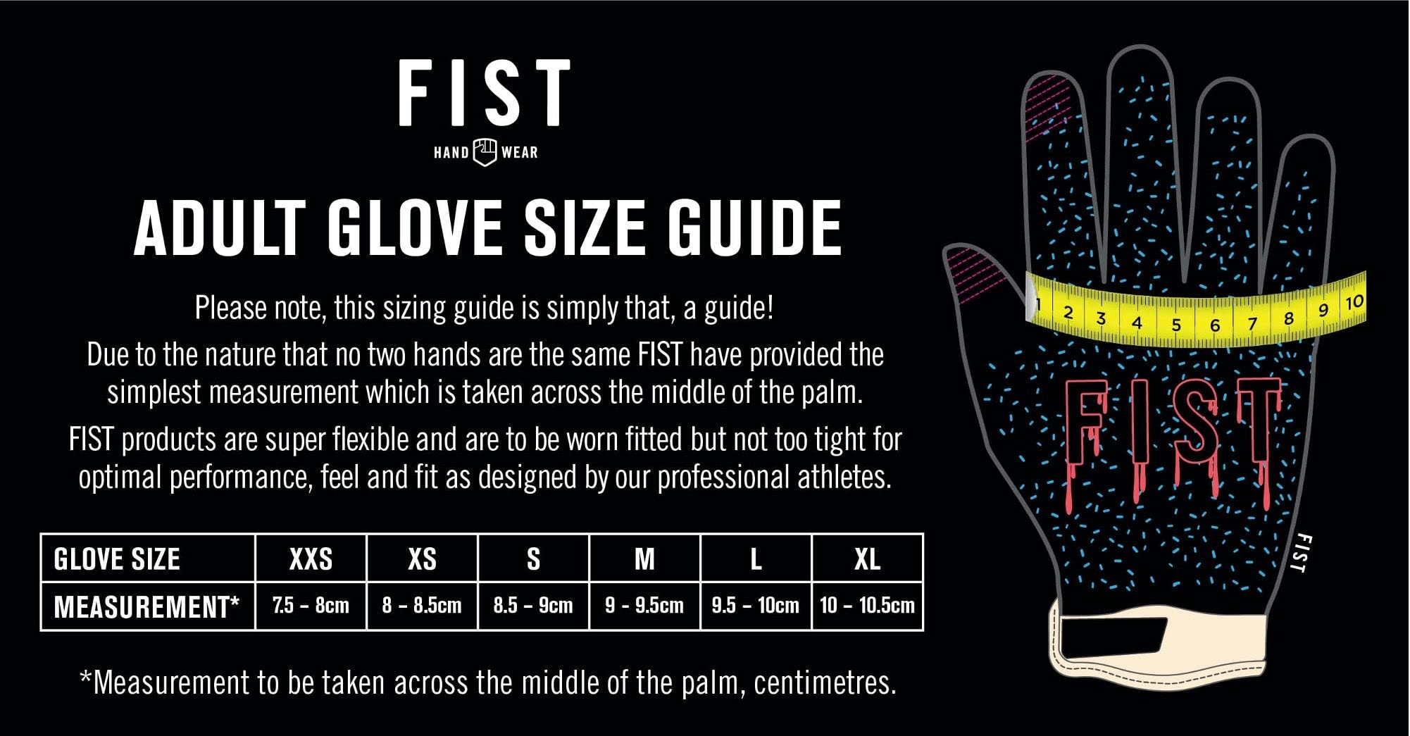 FIST Handwear Stocker - Black - Small - Glove - Image 3