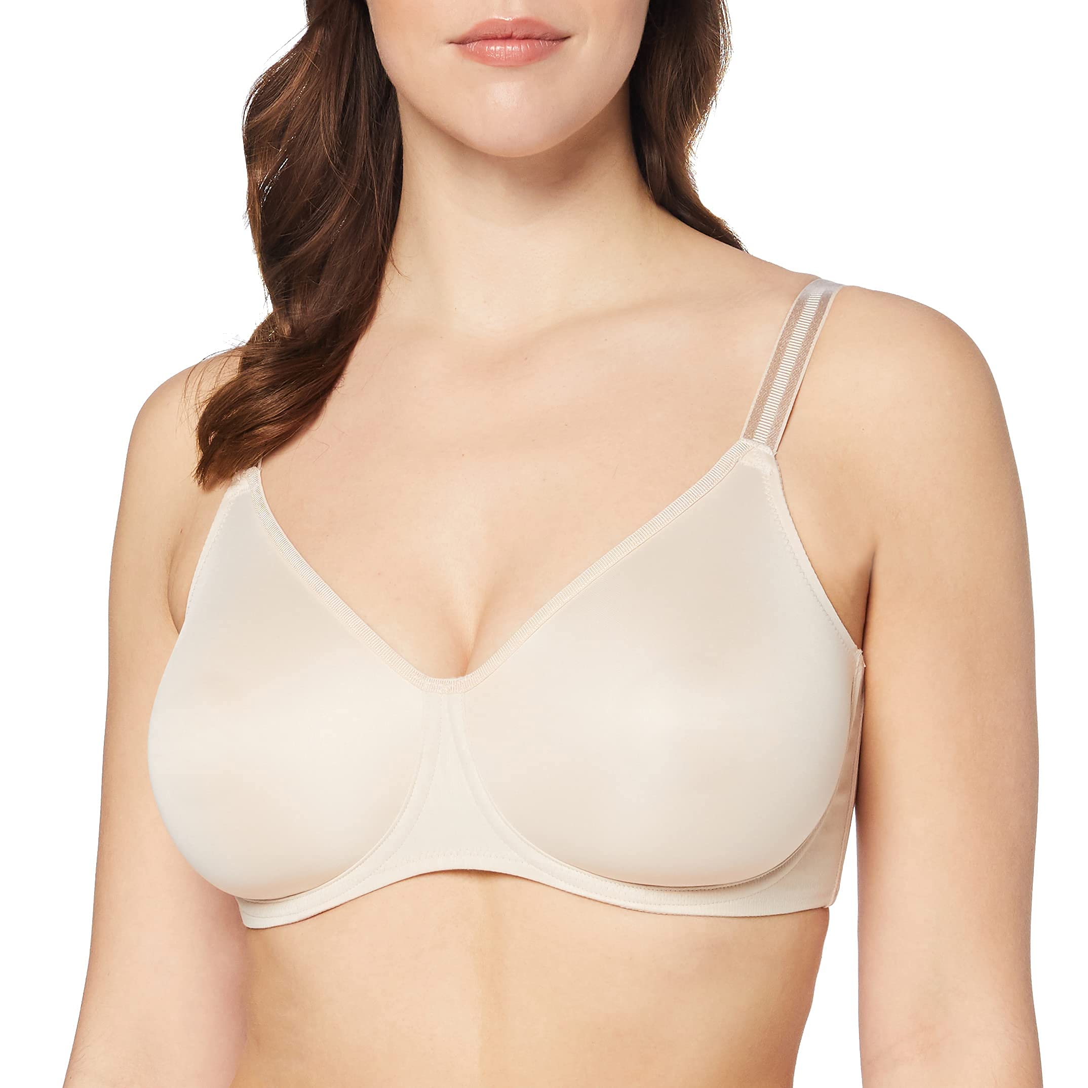 Triumph Women's Urban Minimizer W X Non-padded wired Bra, Beige (Nude 00nz), 42E (Manufacturer size: 95)