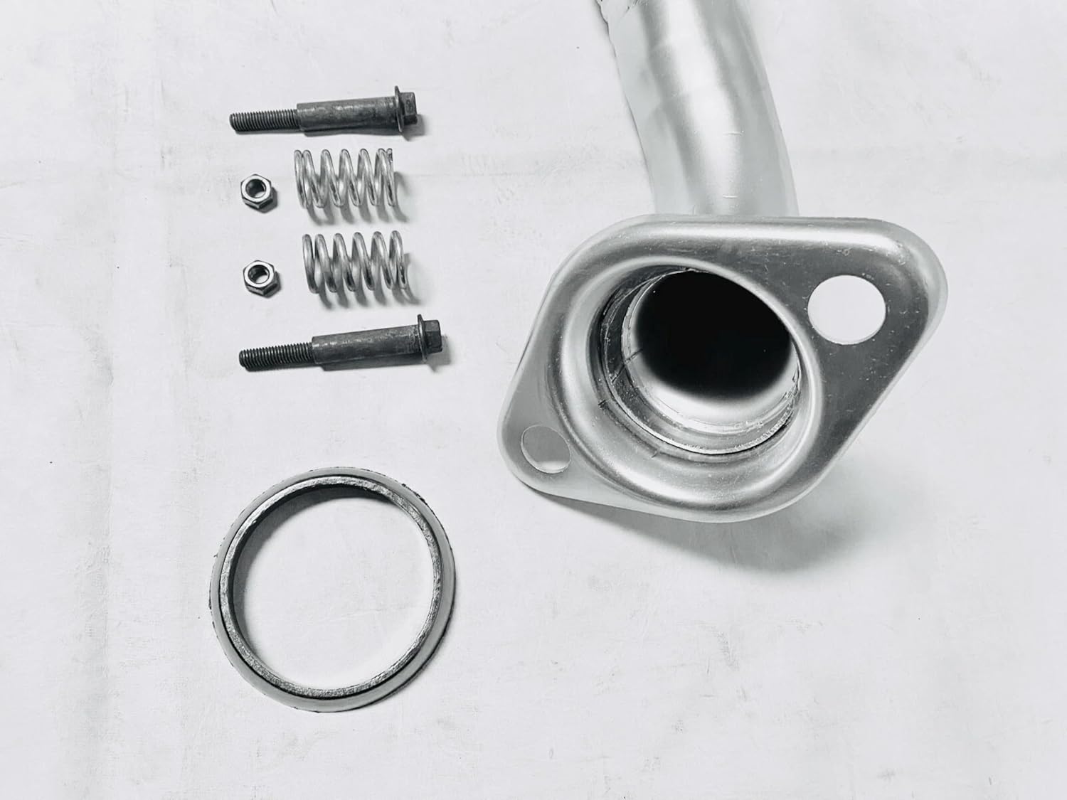 Exhaust Front Flex Pipe Direct Fit Compatible with Honda Accord 2008 2009 2010 2011 2012 2.4L, Compatible with Acura TSX 2.4L 2009 2010 2011 2012 2013 2014