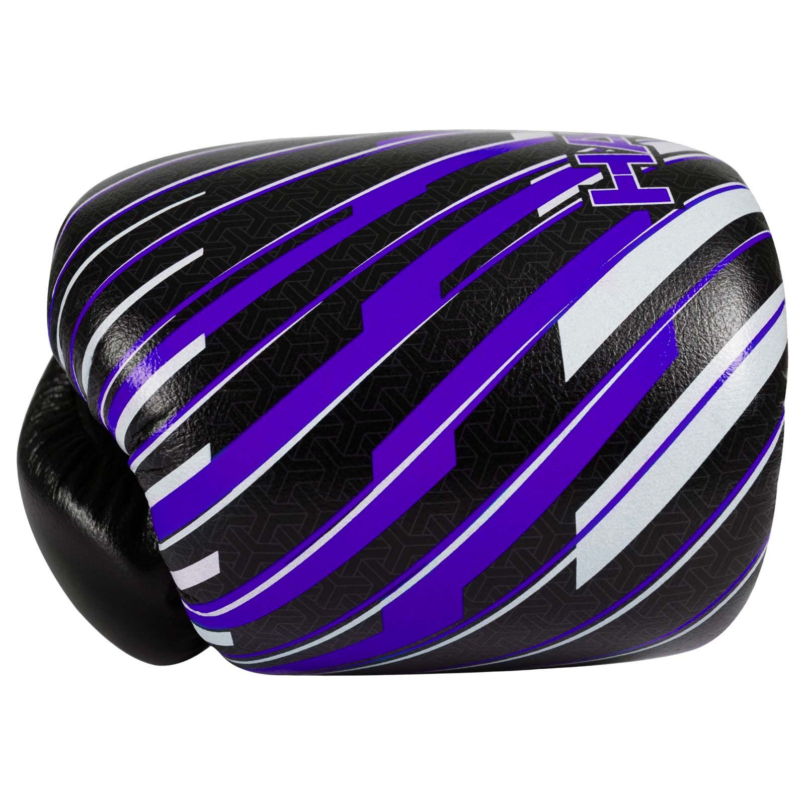 Hayabusa Ikusa Charged Gloves, Black/Purple, 10 oz, Training
