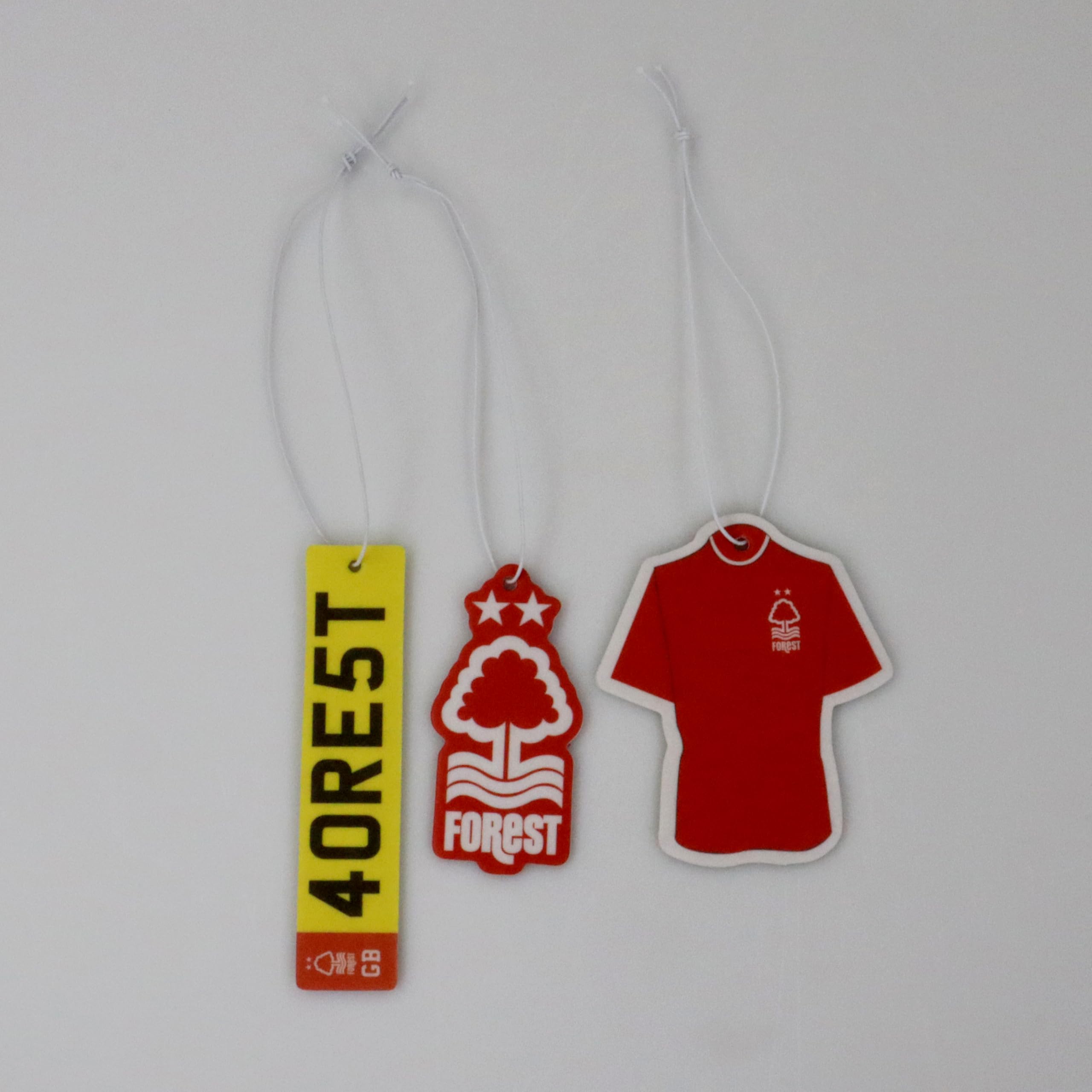 FOCO Officially Licensed Nottingham Forest FC Car Air Fresheners 3 Pack