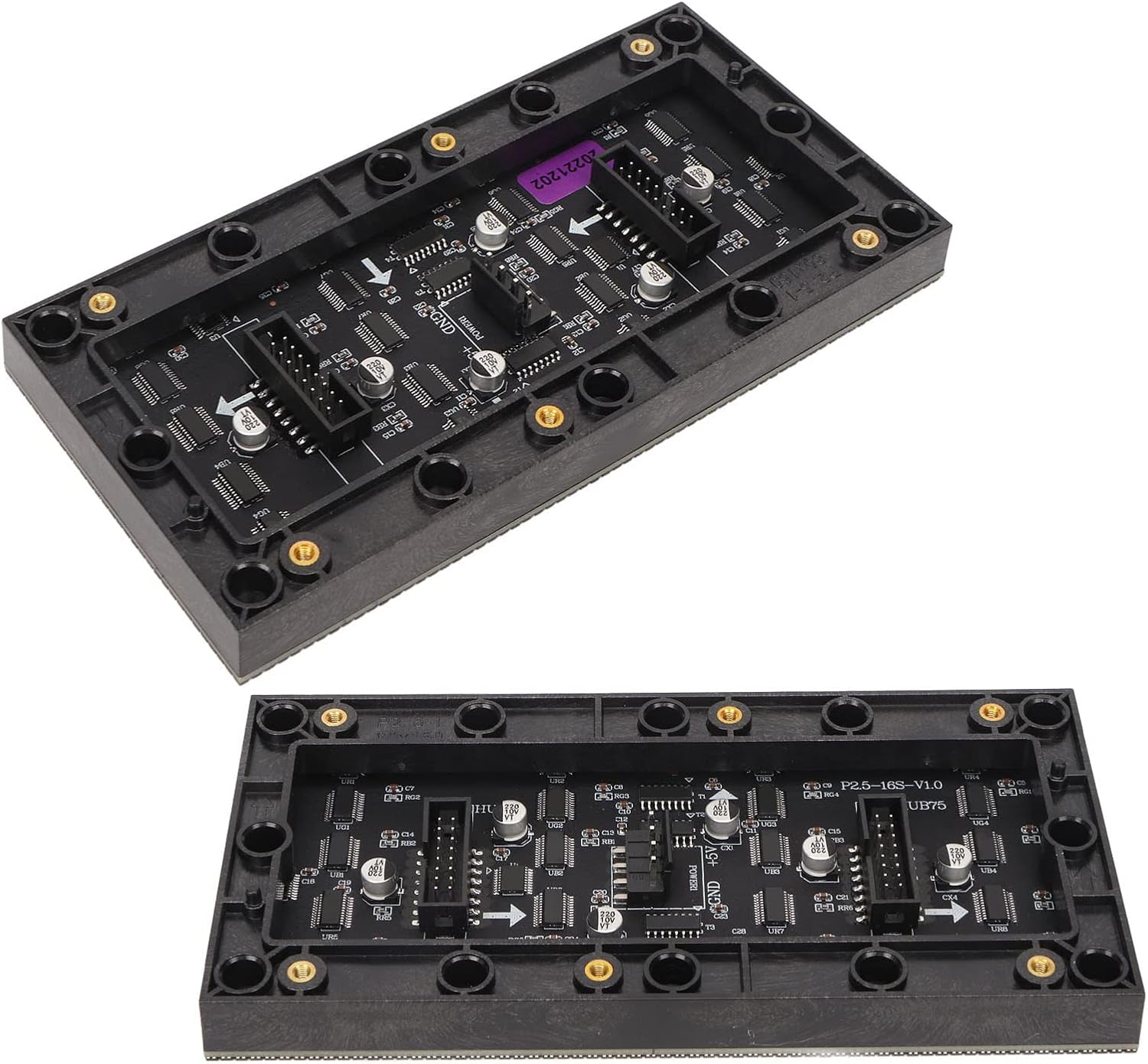 Yinhing RGB LED Panel Dimmable Resolution 2 5mm Pitch Full Color Display for Pico and 6 3x3 1in Digital LED Module for DIY Projects