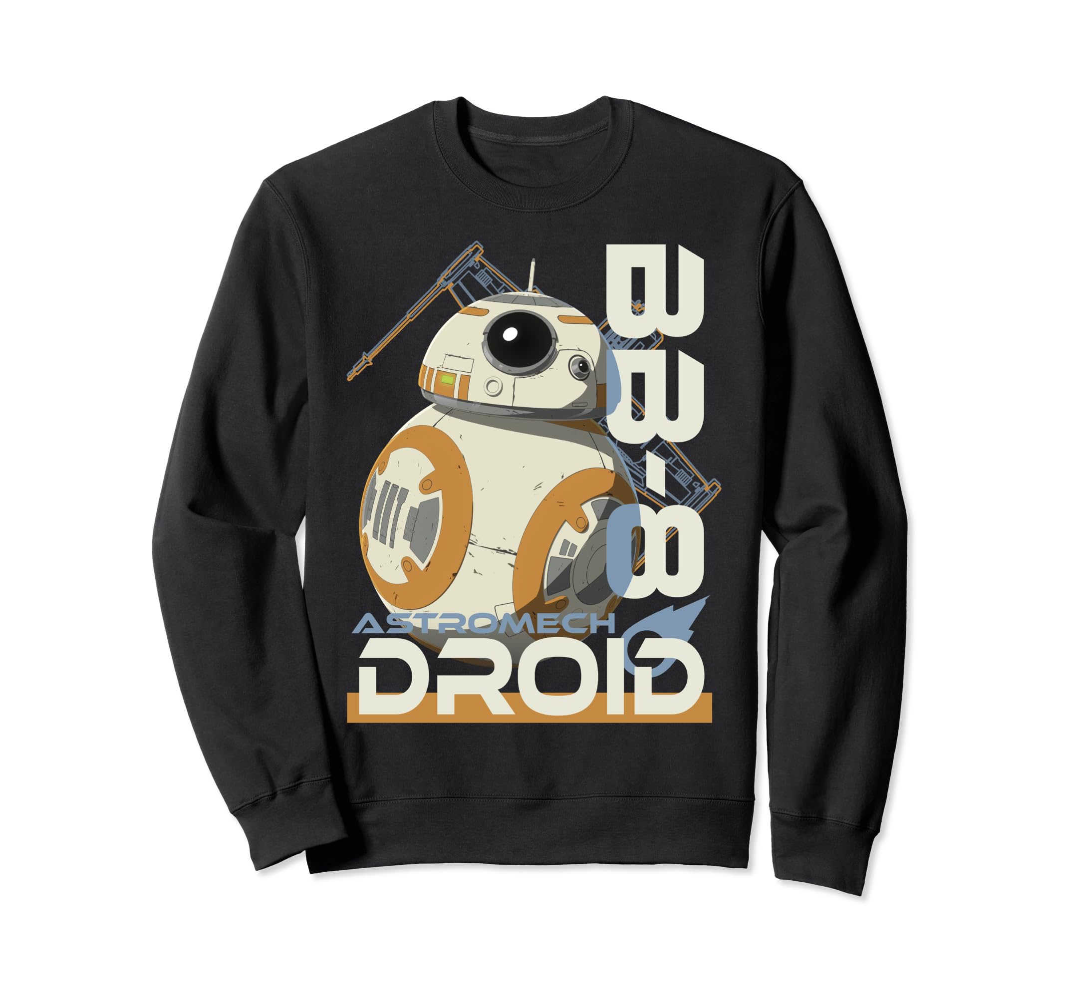 Sweatshirt Star Wars BB-8 pull animé geek coton confortable - 2