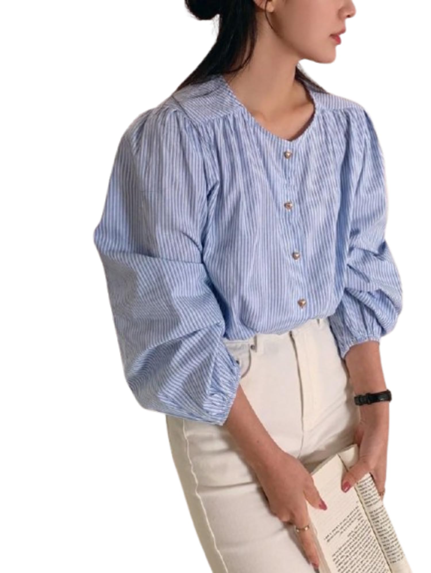 Women's wear Striped Casual top-picture-29