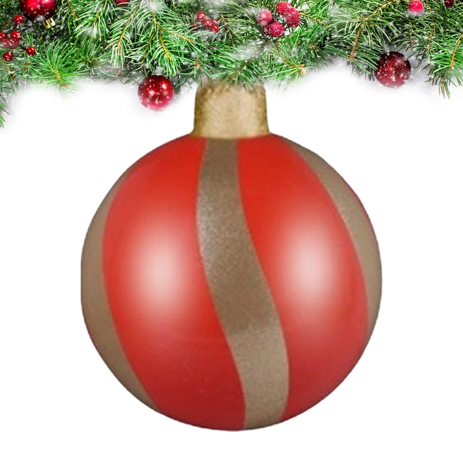 Boules gonflables de Noël grand diamètre pour décorer facilement les toits et extérieurs