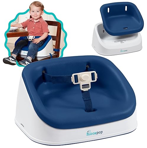 hiccapop ErgoBoost - Asiento elevador para mesa de comedor, antideslizante y estable para niños pequeños, asiento elevador para mesa de comedor,