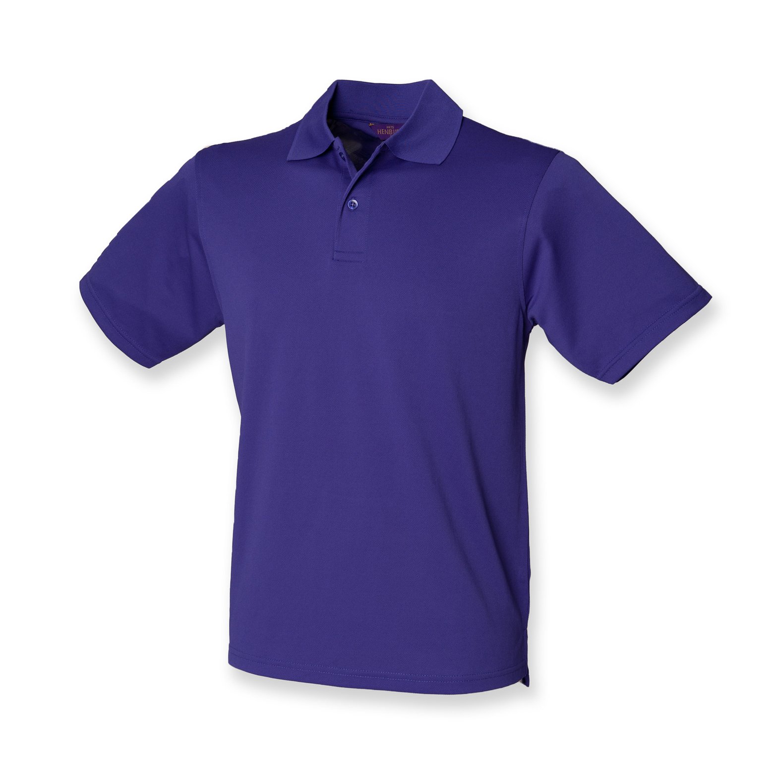 Polo clair pourpre Henbury Coolplus 2XL aux finitions haut de gamme - 2