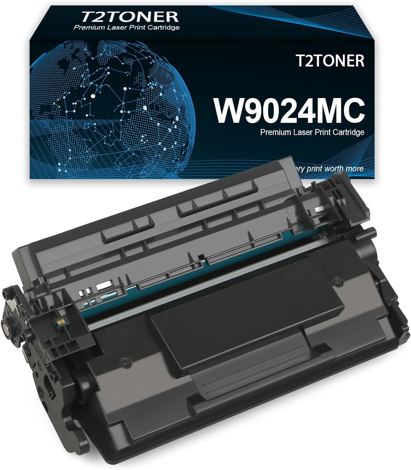 W9024MC W9024 Black Toner Cartridge High Yield Replacement for