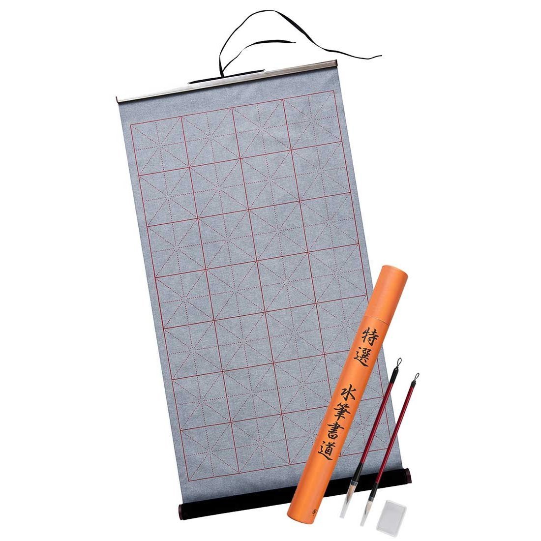墨汁も半紙も使わない 特 選水筆書道 お習字 水書き 水写布 毛筆 中筆 小筆 Amazon | 水書き書道セット【特選水筆書道】墨汁も半紙もいらない