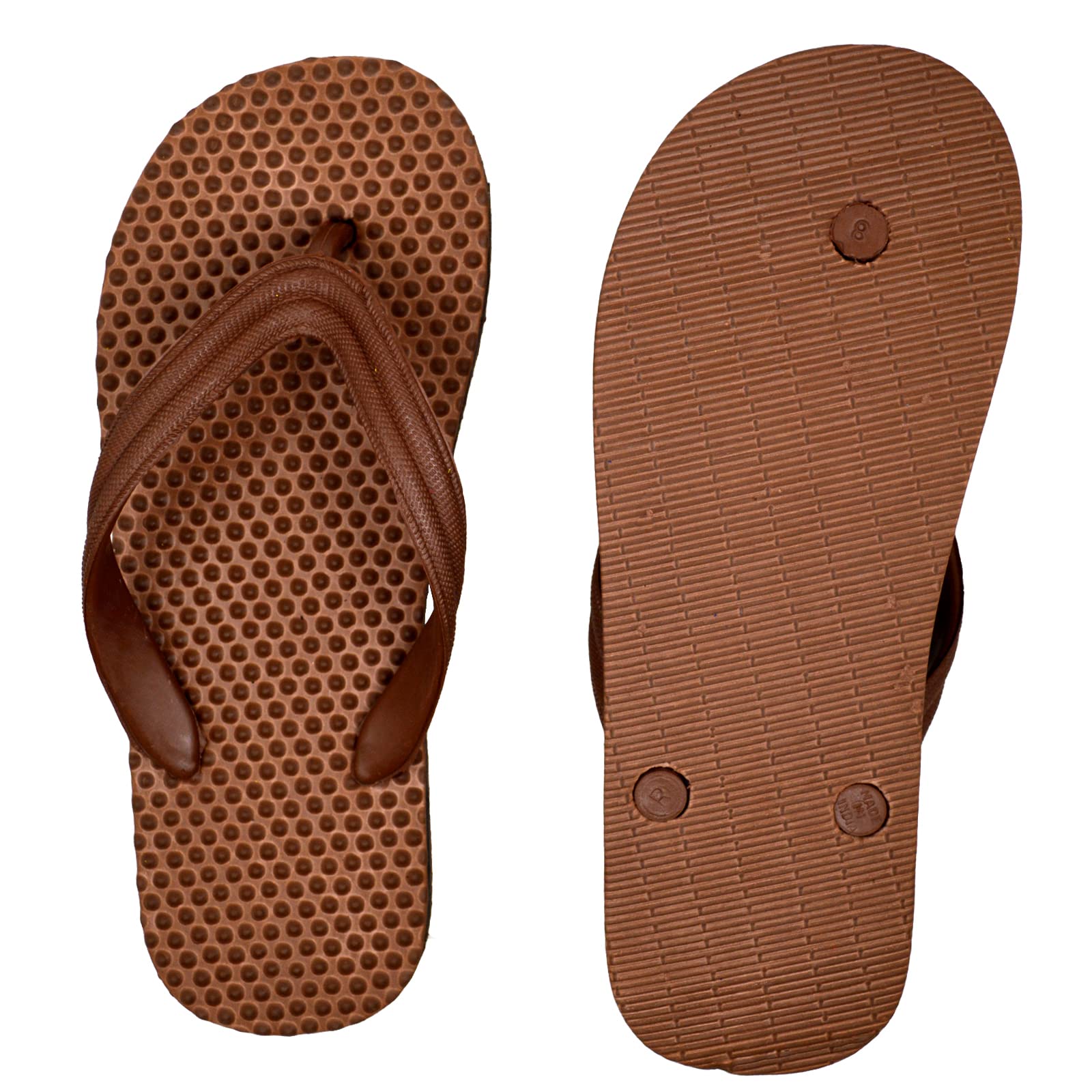 POLITA Mens Acu Flip Flop & Slippers Brown (Brown, numeric_10) (B09R7LNPJ5) Amazon Price History, Amazon Price Tracker