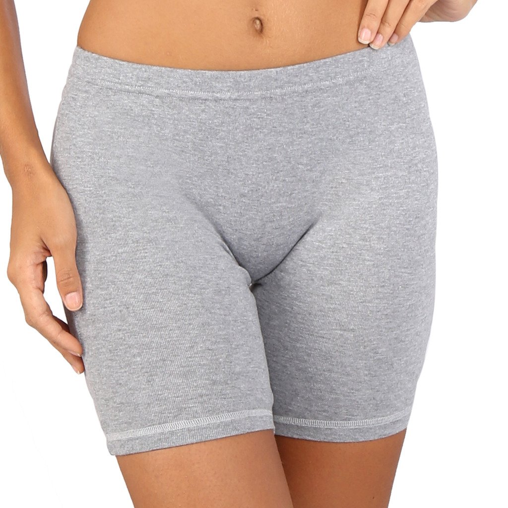 bralux Cycling Shorts for Women, Girls with Cotton Spandex - Rib Shorts-picture-27