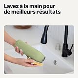 Amazon Basics Borraccia Termica in Acciaio Inox, 592ml, Senza BPA, Verde Oliva - 6