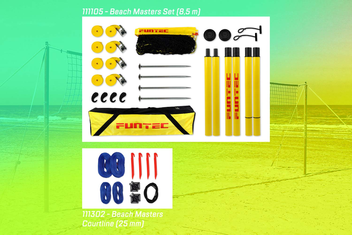Bundle: Beach Masters Set + Beach Masters Courtline