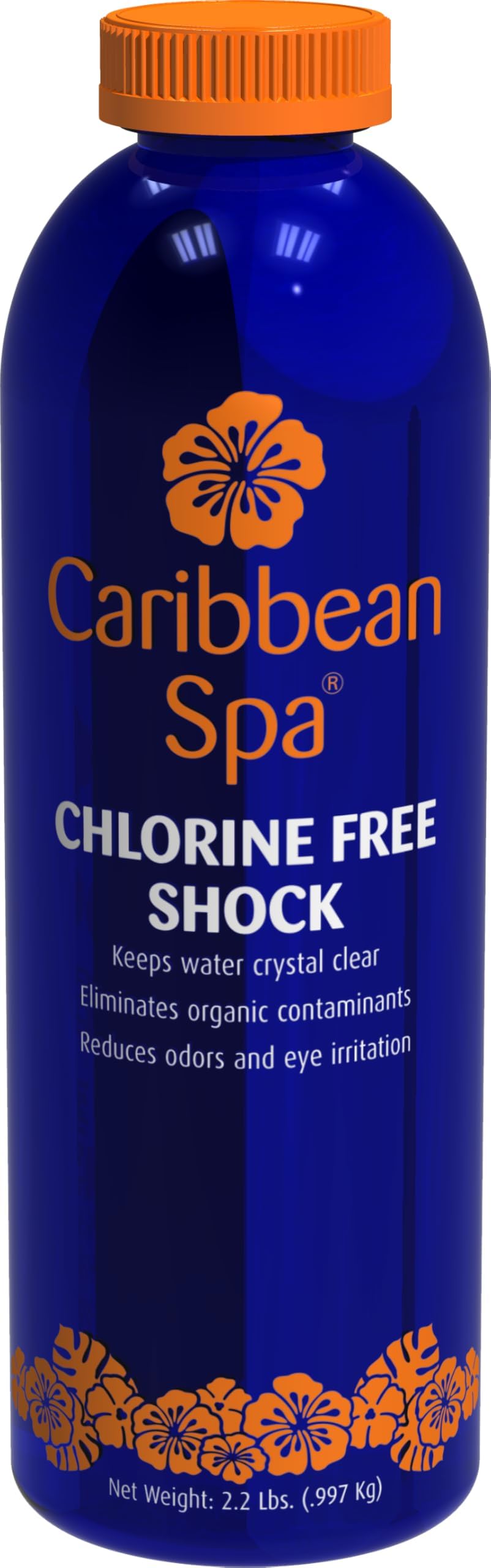 Fast-Dissolving Chlorine-Free Shock Oxidizer for Hot Tubs Presented by Pool Stuff Express (2.2Lb)