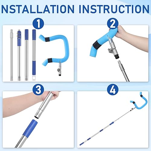 Miniatura 7 de Entrenador de púas de voleibol, altura retráctil de 64.1 a 86.6 pulgadas, herramienta de golpe de sensación de pelota real para pincharsaltarservir,