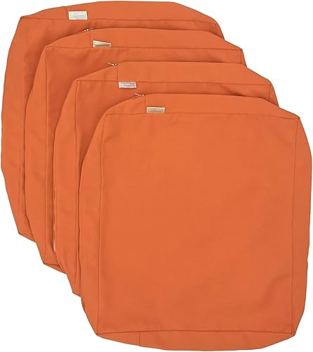 CozyLounge - Funda de cojín para silla de patio, impermeable y resistente a los rayos UV