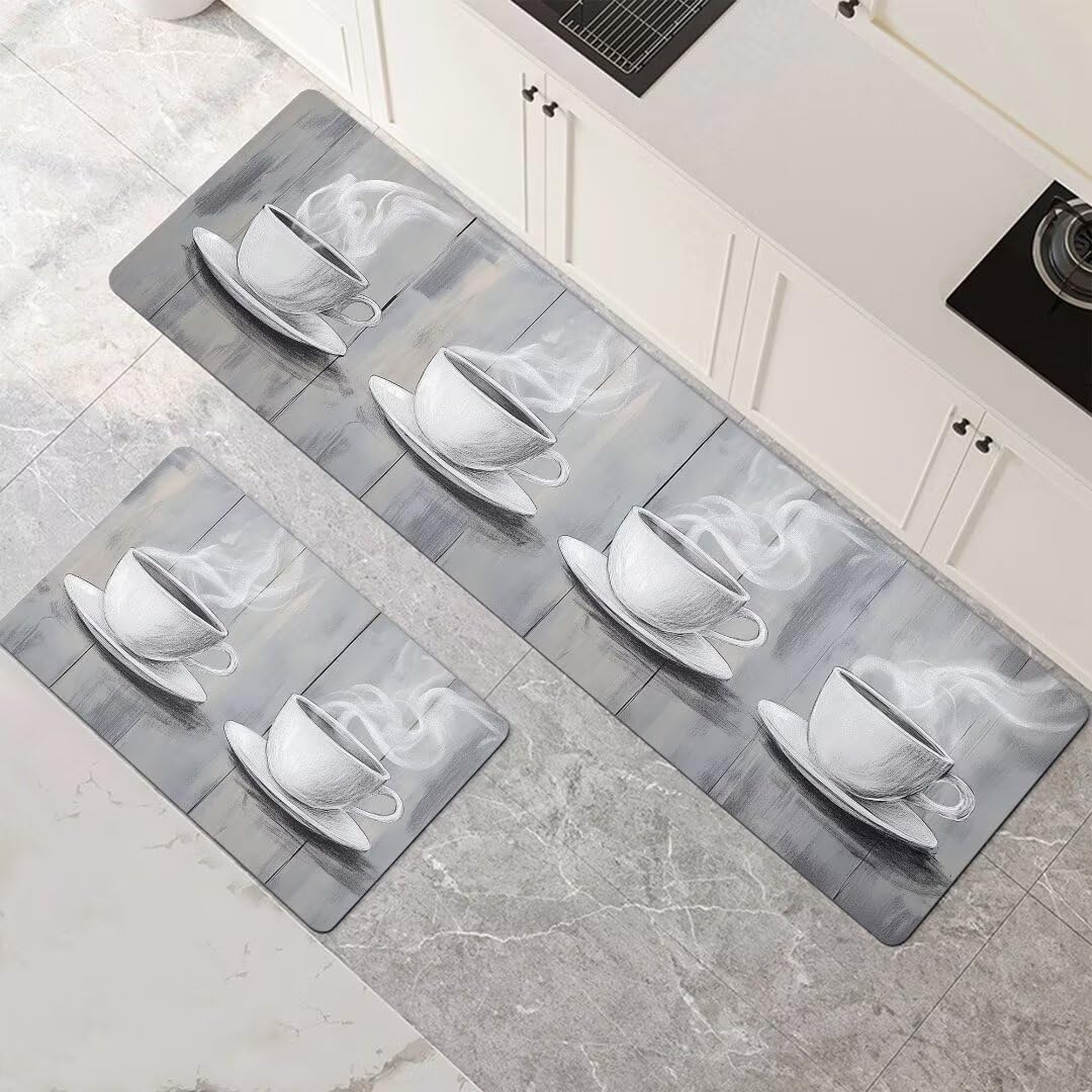 Alfombra cocina antideslizante que absorbe salpicaduras y protege zonas de alto tránsito 1
