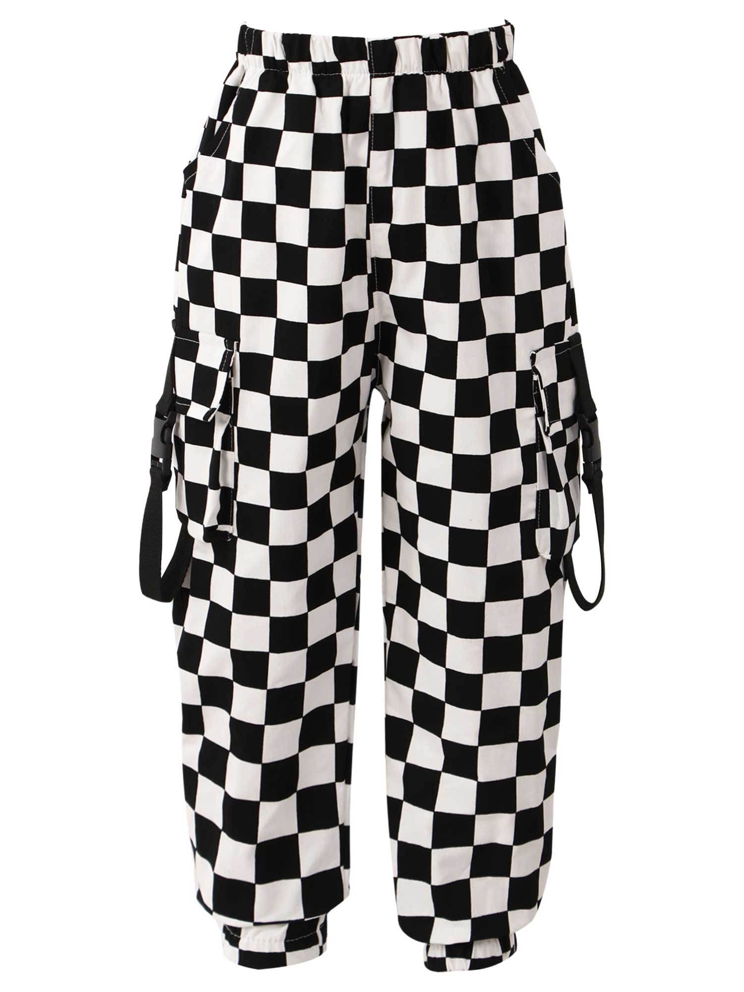 IEFIEL Pantalons Cargo Camouflage pour Garçon Fille Combinaison Décontracté Pantalon de Jogging