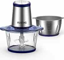 Amazon.co.jp: ASUTAS フードプロセッサー 2L大容量 【2ボウル