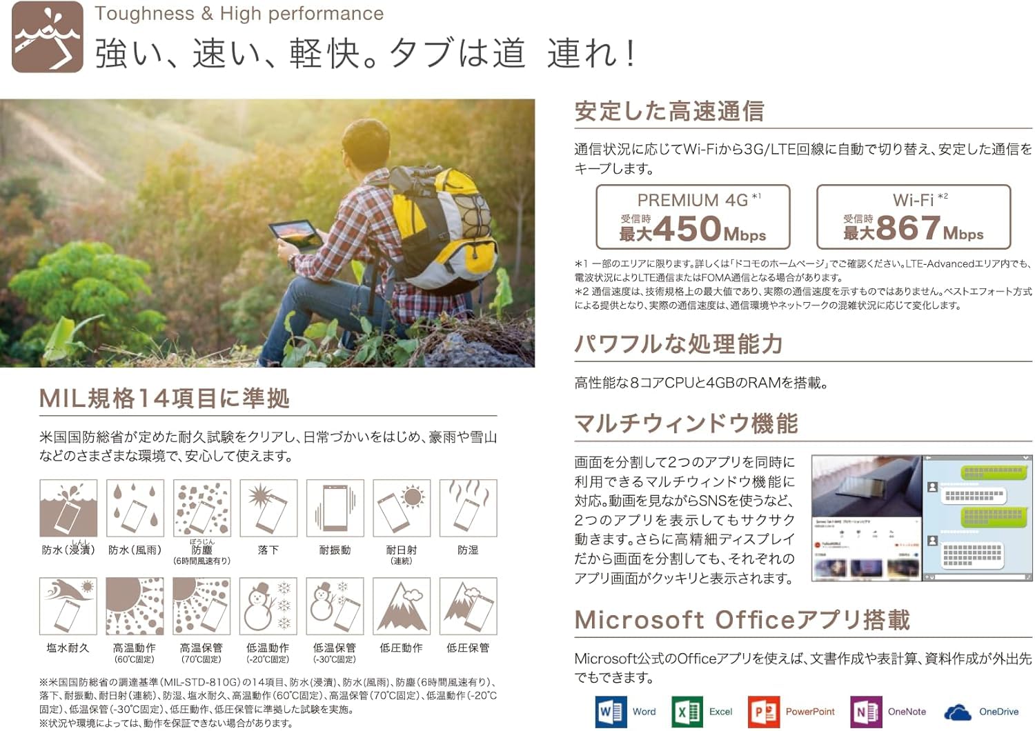 Amazon.co.jp: 【整備済み品】 arrows Tab F-02K ブラック｜防水：IPX5