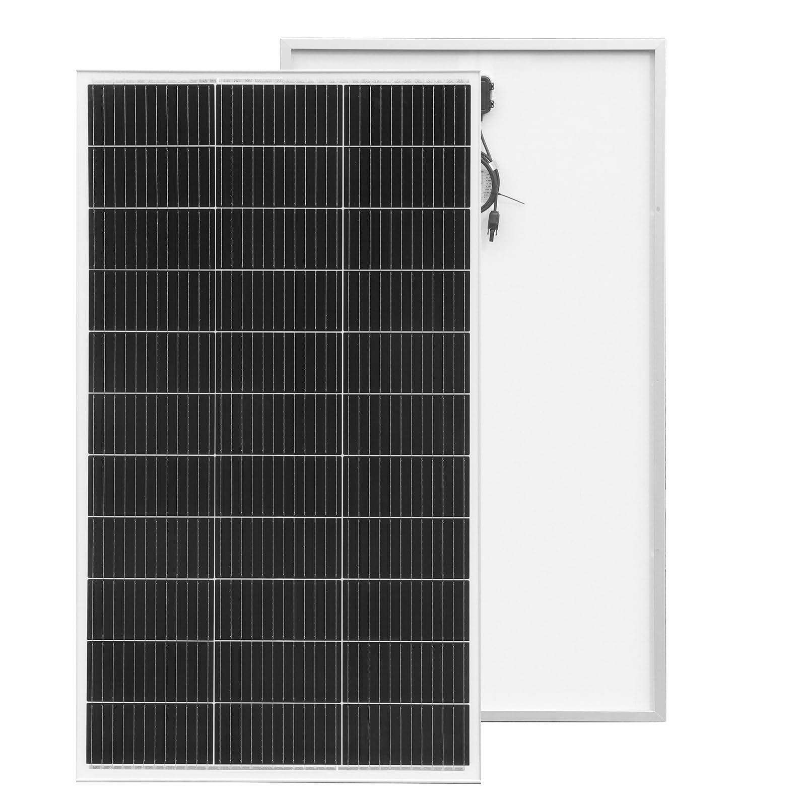 300W Solarpanel Kit Set 12V Monokristallines 2x150Watt Solarmodul+30A 12V/24V Solarladeregler + Solarkabel Solaranlage Wohnmobil Komplettset 12v für Batterien Häuser Balkon Wohnwagen Dach