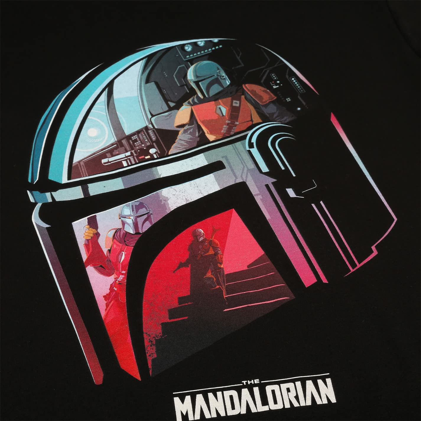 Star Wars Mandalorian-Logo Camiseta para Hombre