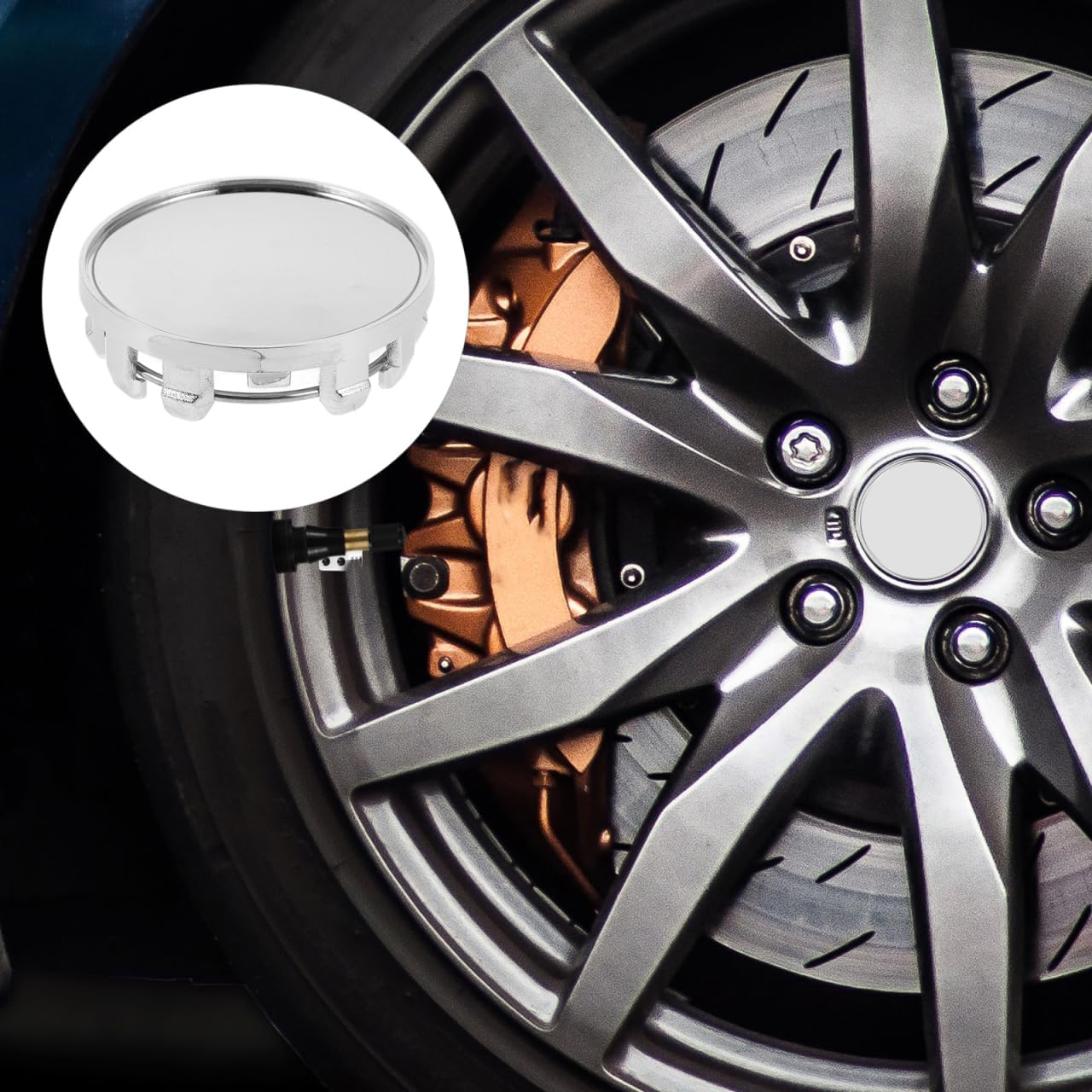 4pcs Mag Wheel Center Caps Car Hub Caps Wheel Hub Covers Fitment Stylish Design