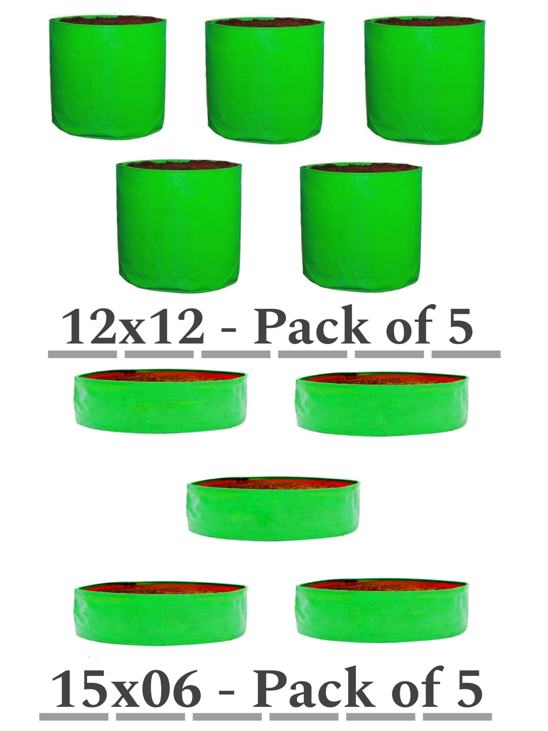 Grow Bags for Vegetables & Flowers - DIYAGREEN -5