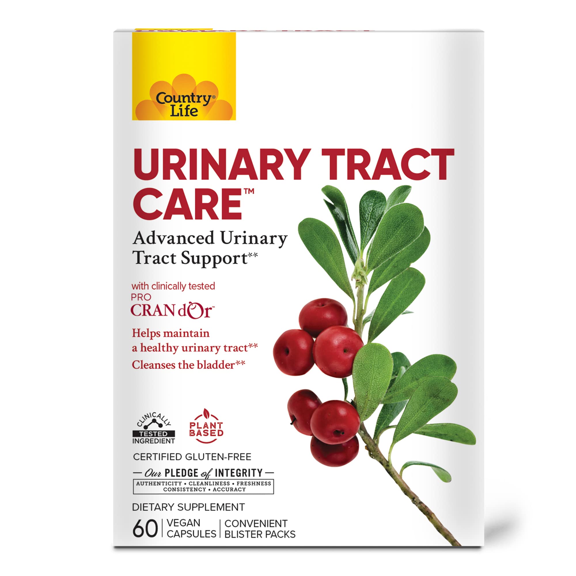 Country LifeWomen's Urinary Tract Care 60 VegCap