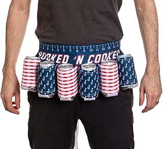 Calhoun Unisex Funny Fishing Themed Novelty Beverage Holder Party Beer Belt